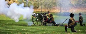 Prince Charles canon ceremony