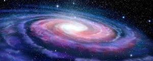 Spiral galaxy, illustration of Milky Way
